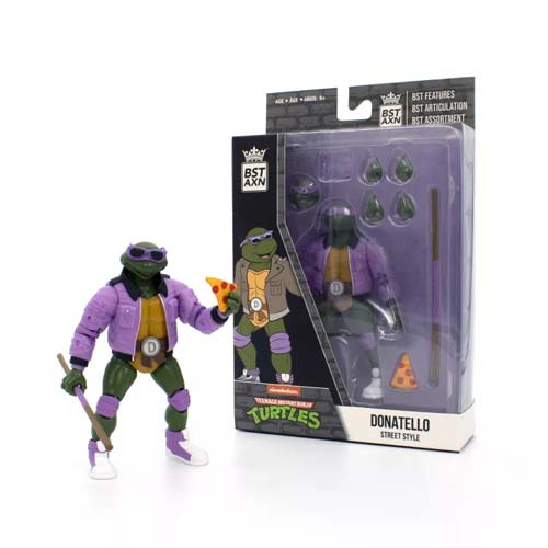 Teenage Mutant Ninja Turtles BST AXN Actionfiguren 13 cm Street Gang Donatello - Windbreaker