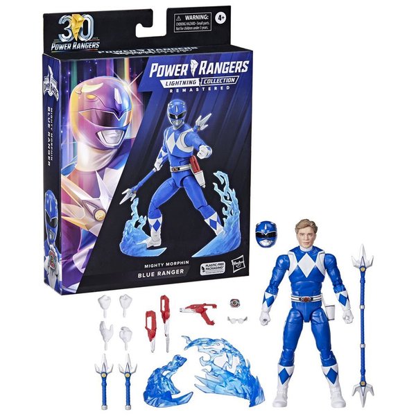 POWER RANGERS LIGHTNING COLLECTION REMASTERED MIGHTY MORPHIN BLUE RANGER