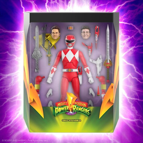 Mighty Morphin Power Rangers Ultimates Actionfigur Red Ranger 18 cm