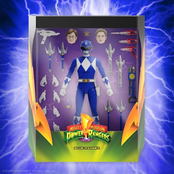 Mighty Morphin Power Rangers Ultimates Actionfigur Blue Ranger 18 cm