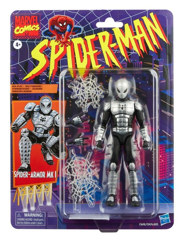 Spider-Man Marvel Legends Series Actionfigur 2022 Spider-Armor Mk I