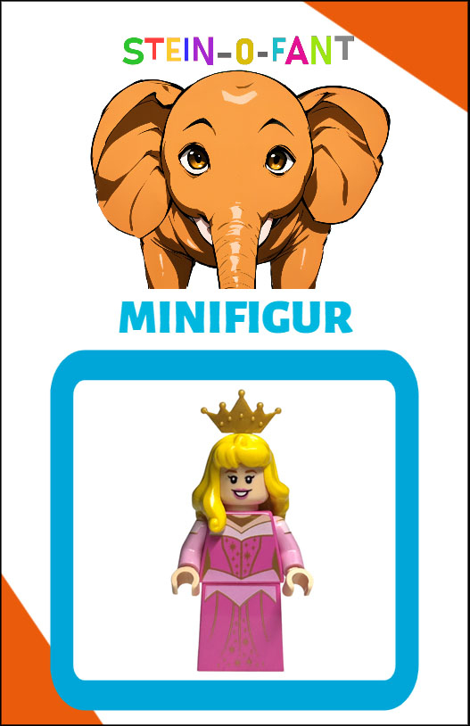 LEGO® 71038 - Disney 100 Jahre Series Minifigur Princess Aurora