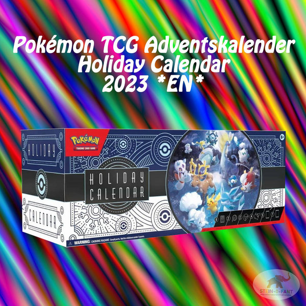 Pokémon  TCG Adventskalender Holiday Calendar 2023 *EN*