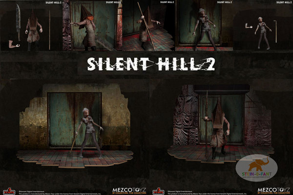 Silent Hill 2 5 Points Deluxe Action Figuren Set