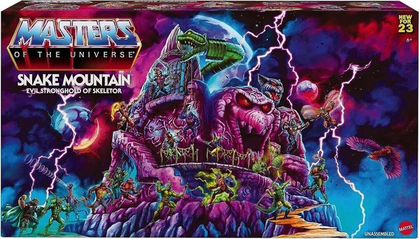 Masters of the Universe Origins Spielset Snake Mountain