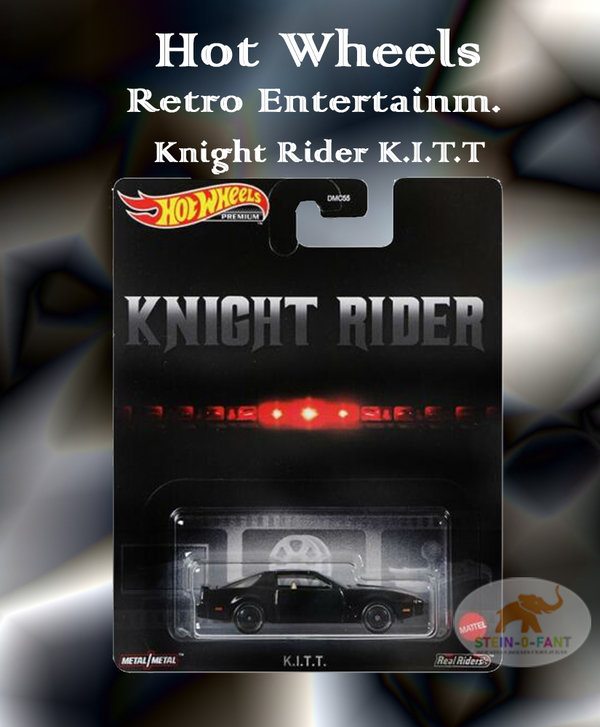Hot Wheels 2021 - Knight Rider K.I.T.T - GRL67 - 1:64 - KITT - Retro Entertainm.