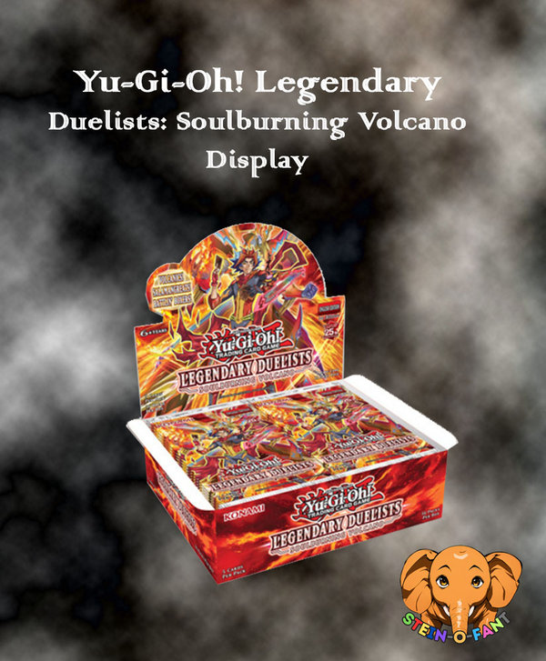 Yu-Gi-Oh! Legendary Duelists: Soulburning Volcano Booster Display *EN*