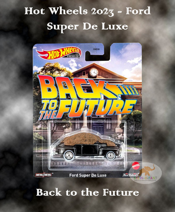 Hot Wheels 2023 - Ford Super De Luxe - Back to the Future BTTF - HKC25 -
