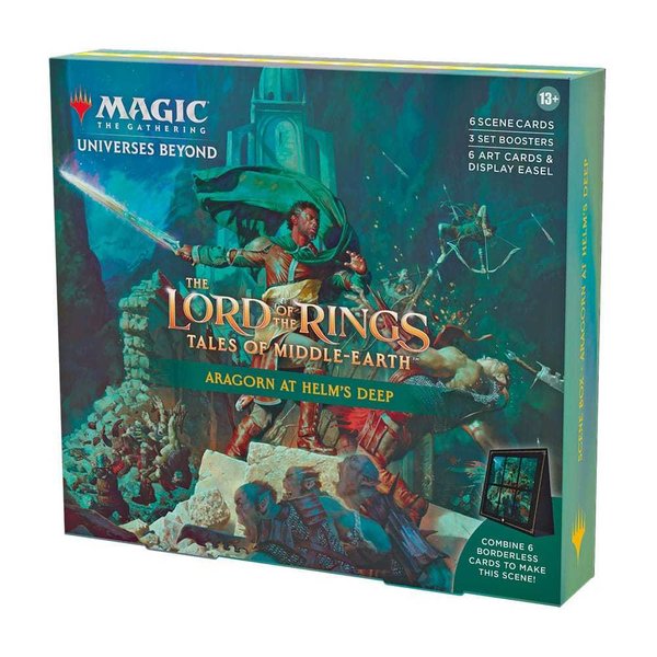 The Lord of the Rings: Tales of Middle-earth Scene Box -Aragorn at Helm's Deep *EN* VORVERKAUF