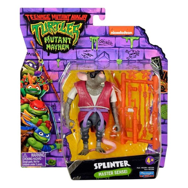 Teenage Mutant Ninja Turtles: Mutant Mayhem Actionfigur Splinter Basic