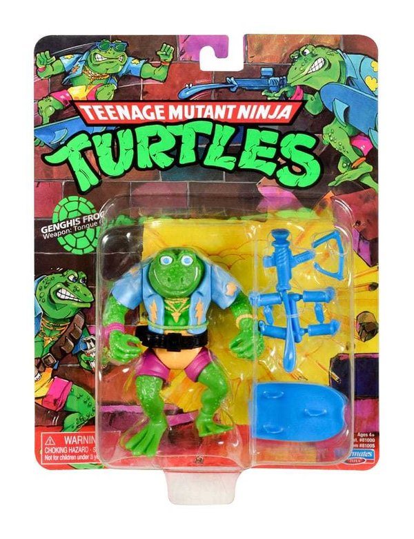 Teenage Mutant Ninja Turtles Actionfigur Genghis Frog Wave 2
