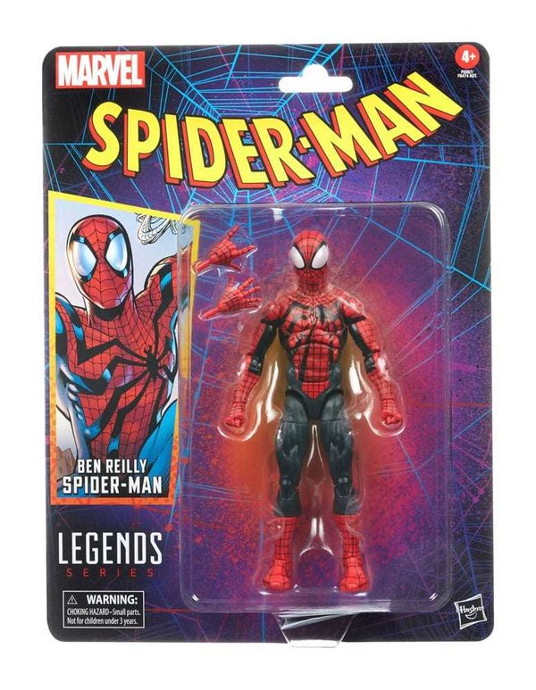 Spider-Man Marvel Legends Retro Collection Actionfigur Ben Reilly Spider-Man