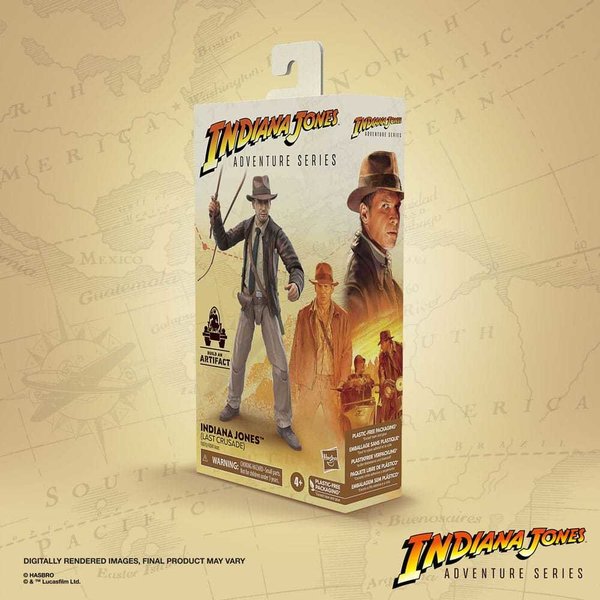 Indiana Jones Adventure Series Actionfigur Indiana Jones (Der letzte Kreuzzug) 15 cm