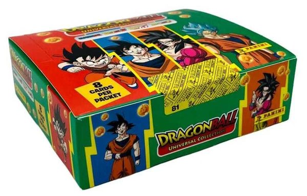 Dragon Ball Universal Collection Trading Cards Flow Packs Display  *Deutsche Version*